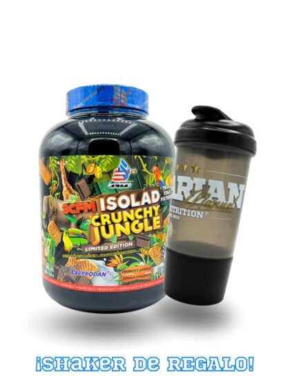 PROTEÍNA CRUNCHY ISOLAD (2KG) con Digezyme + Shaker GRATIS