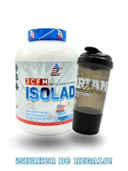 ISOLAD PURA 100% con Digezyme® (Sabor natural) (2KG) + SHAKER GRATIS