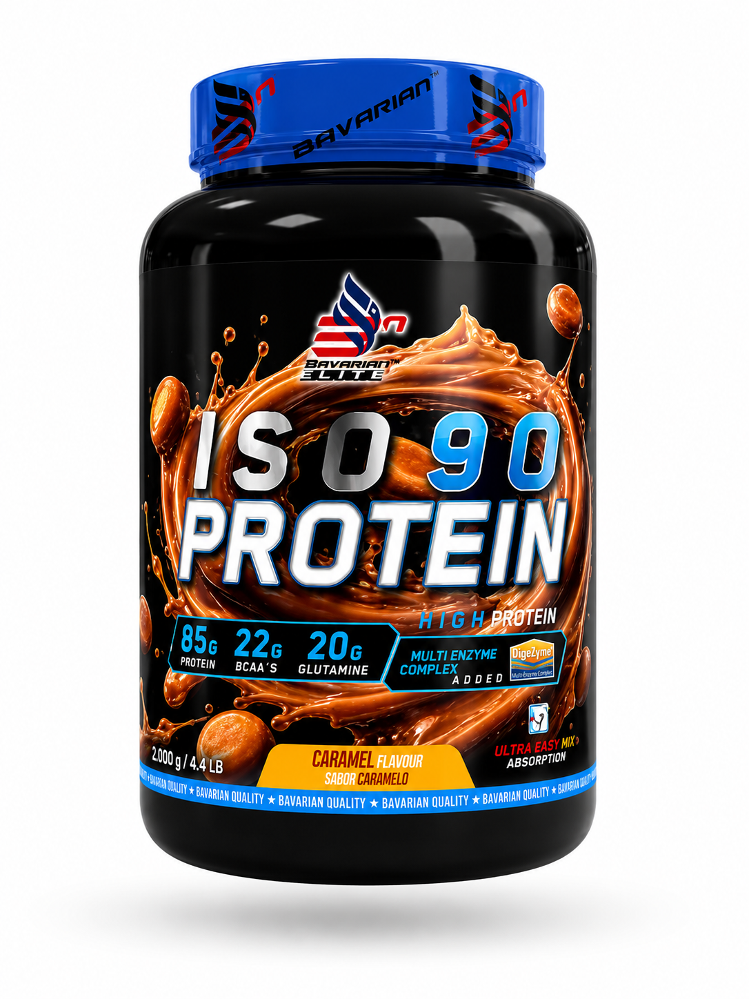ISO 90 PROTEIN 1kg CON DIGEZYME®(Enzimas digestivas) - Imagen 3