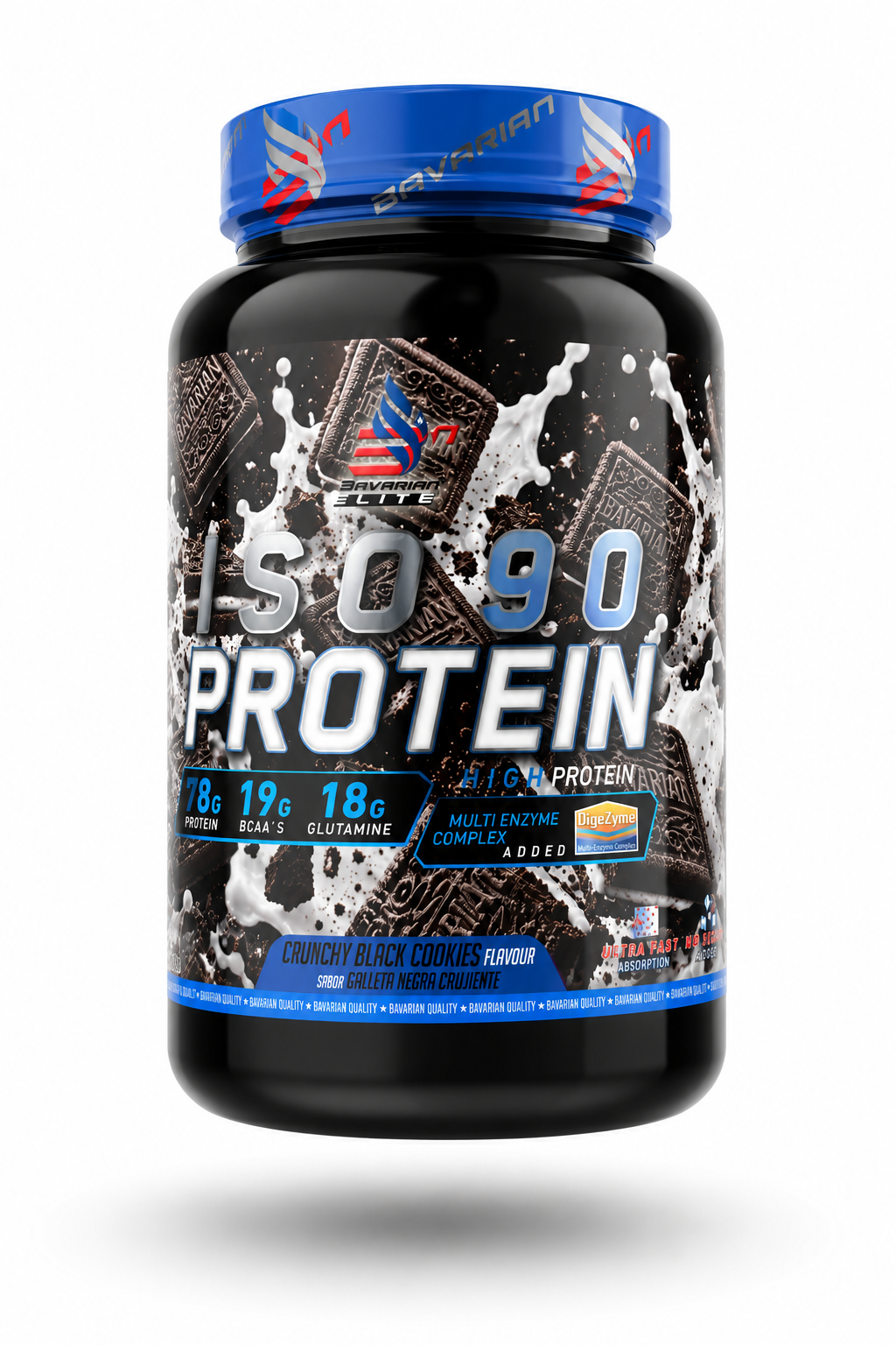 ISO 90 PROTEIN 1kg CON DIGEZYME®(Enzimas digestivas) - Imagen 6