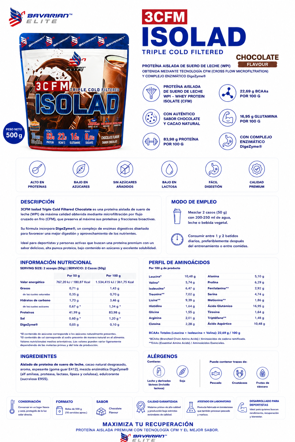 ISOLAD 500 G + DIGEZYME® - Imagen 3