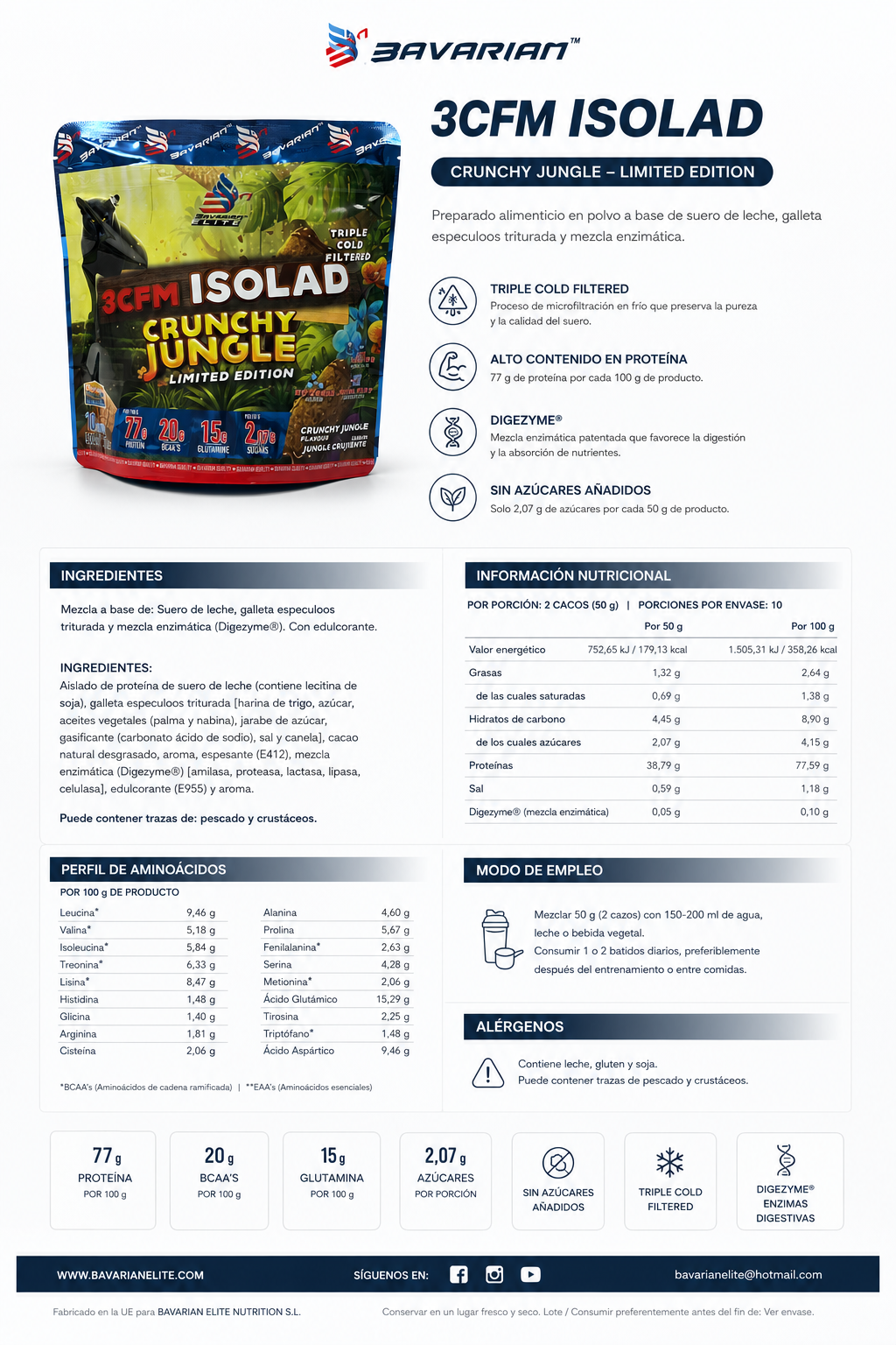 ISOLAD 500 G + DIGEZYME® - Imagen 5