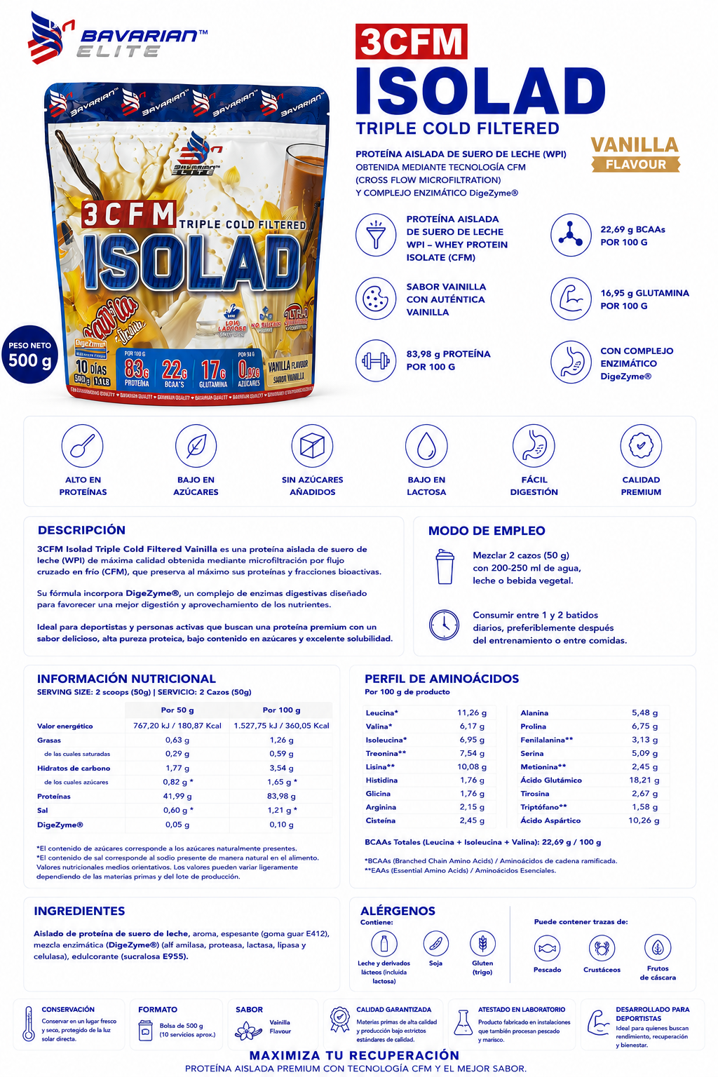 ISOLAD 500 G + DIGEZYME® - Imagen 8
